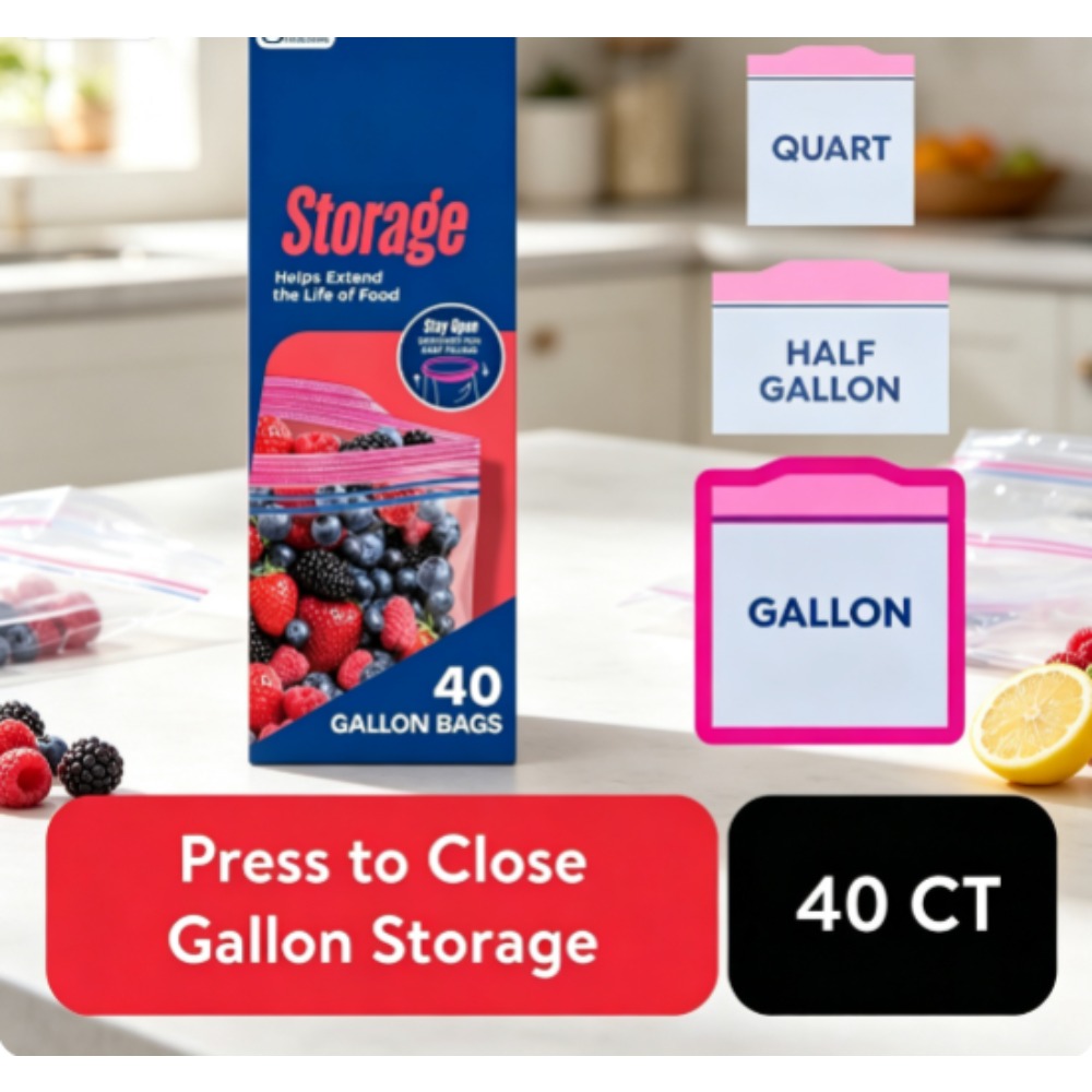 Food Storage Ziploc - Ziploc Brand Food Storage Bags, School