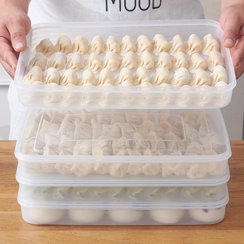 Food Storage Meals - Transparent Kitchen Storage Box Refrigerator Organizer