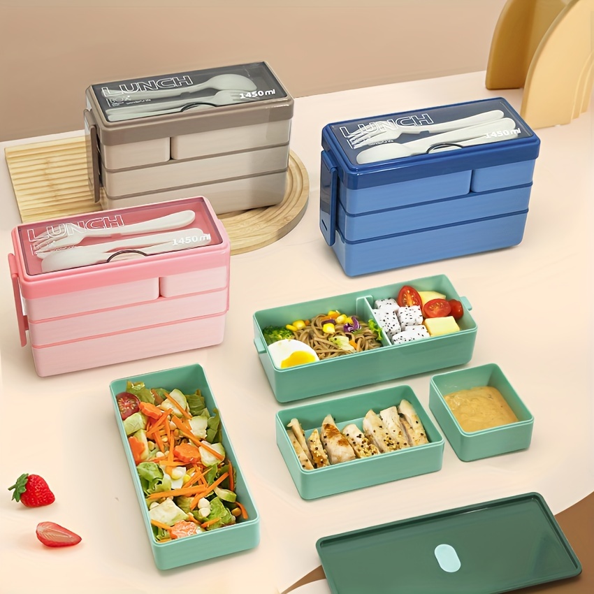 Xxl Food Storage Container - 1450ML Bento Lunch Box Large Capacity