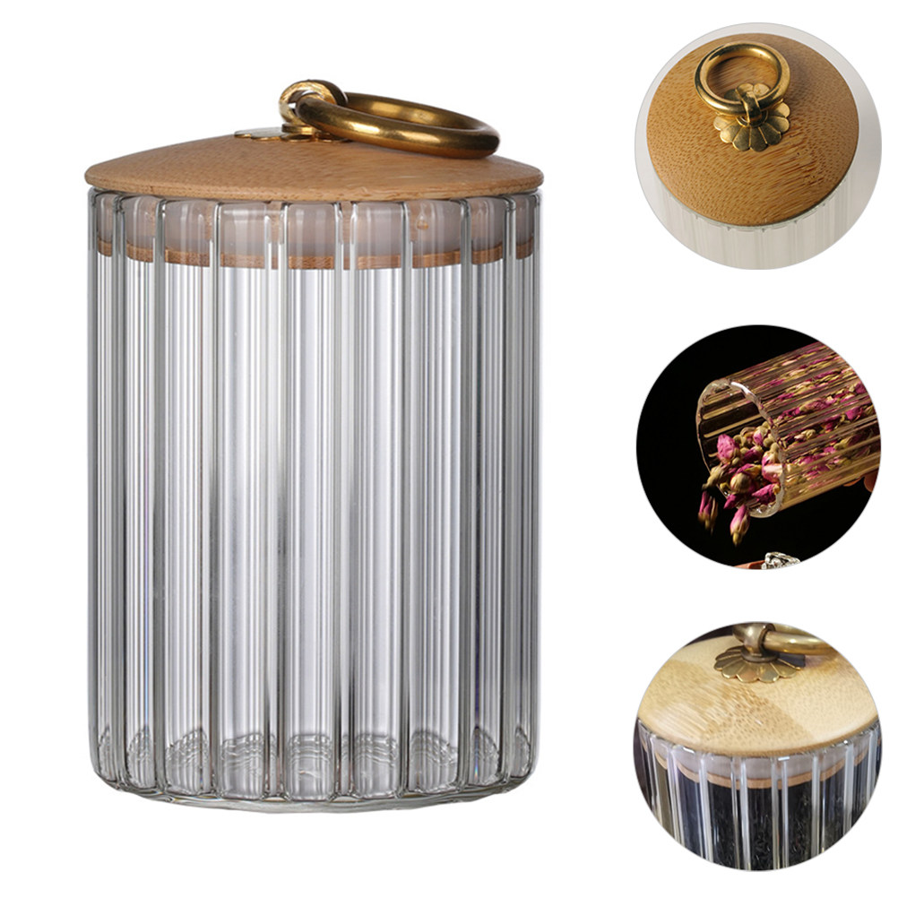 Food Storage Jars Airtight - Airtight Glass Storage Jars for Tea