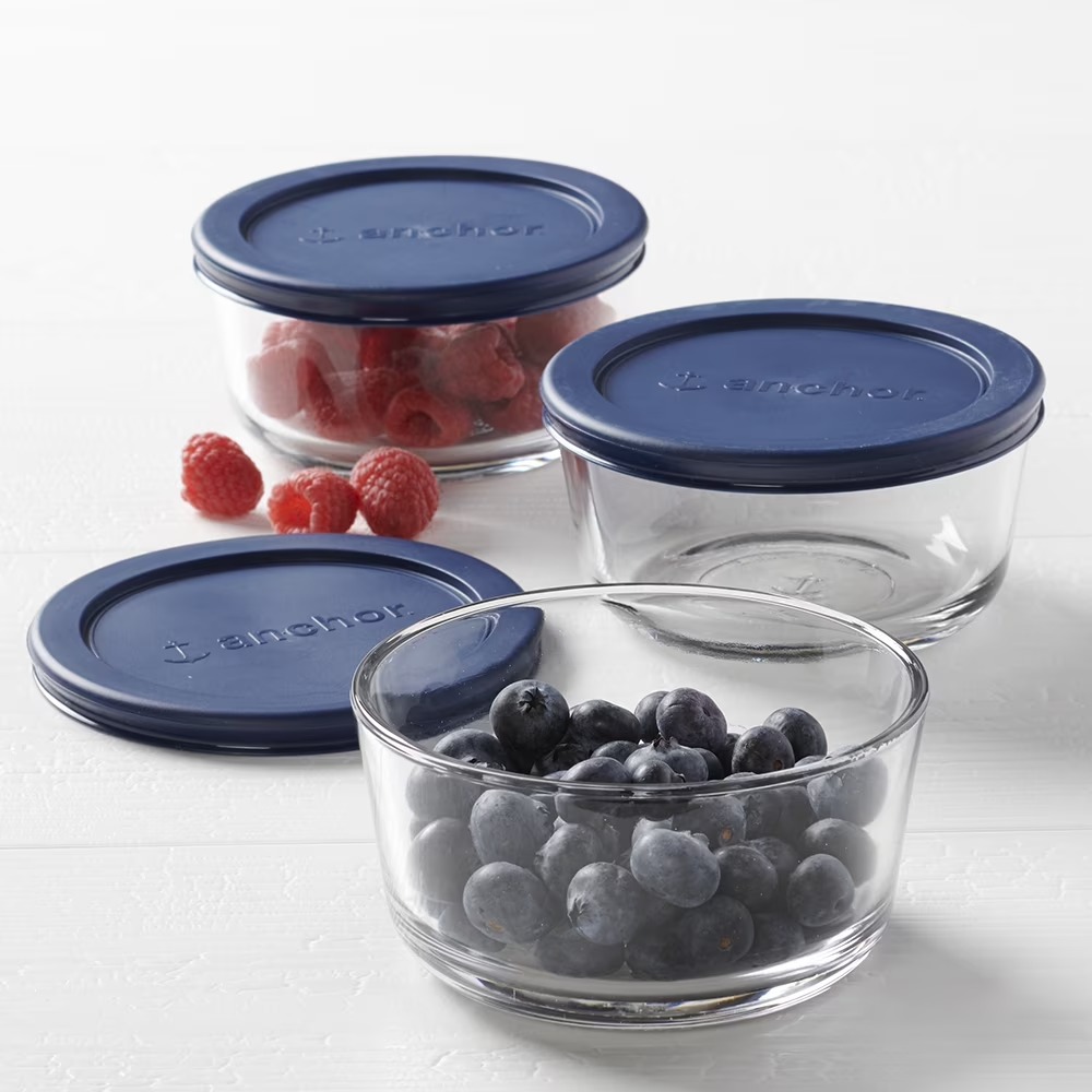 Food Storage Set Glass - Anchor Hocking Glass Food Storage Containers