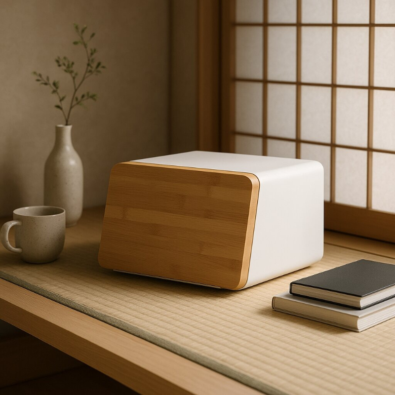Food Storage In Pantry - Bamboo Bread Box for Kitchen Storage,Airtight