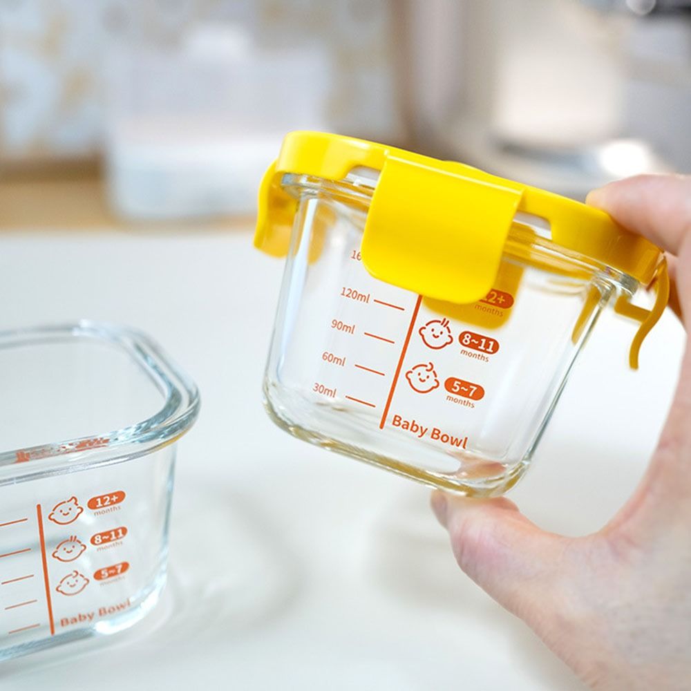 Food Storage Glass Box - 170ml Baby Food Storage Jar Glass