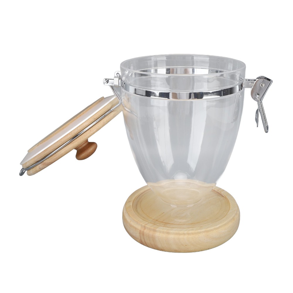 Food Storage Building - Airtight Lid Food Storage Jar Clear