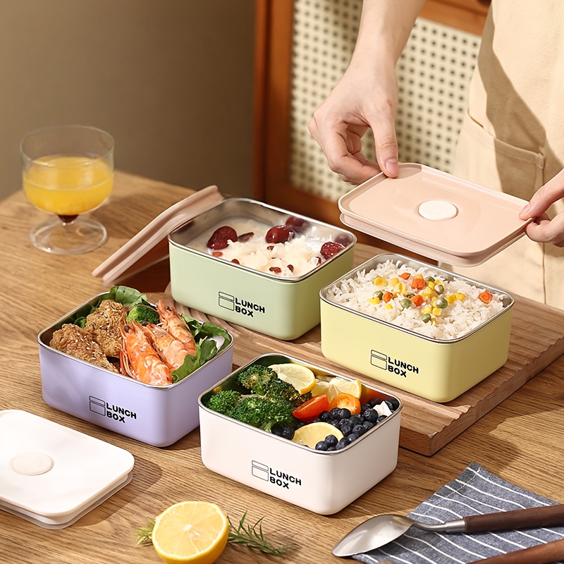 Food Storage Meals - Stainless Steel Leak-Proof Food Storage Container
