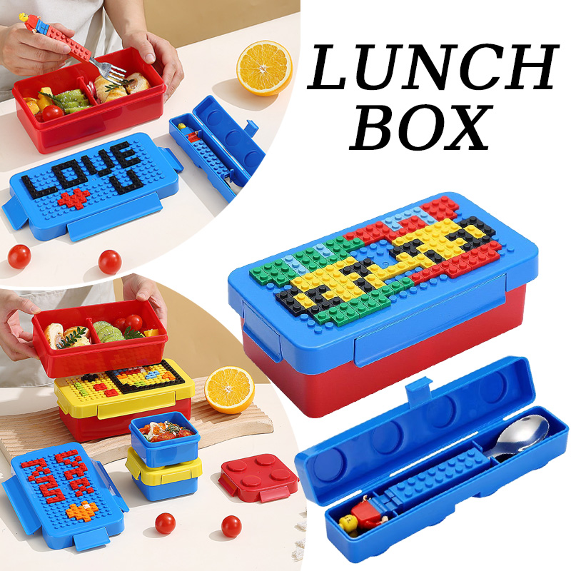 Food Storage Building - Building Block Lunch Box Color Building