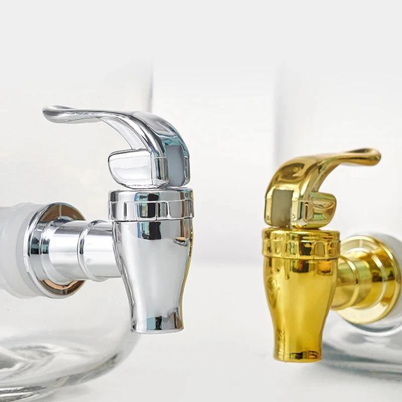 Food Storage Dispenser - (BF06)Food Grade Electroplated Plastic Beverage Faucet