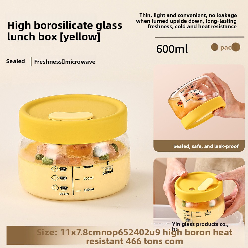 Food Storage Glass Box - Glass Food Storage Container Airtight Leakproof
