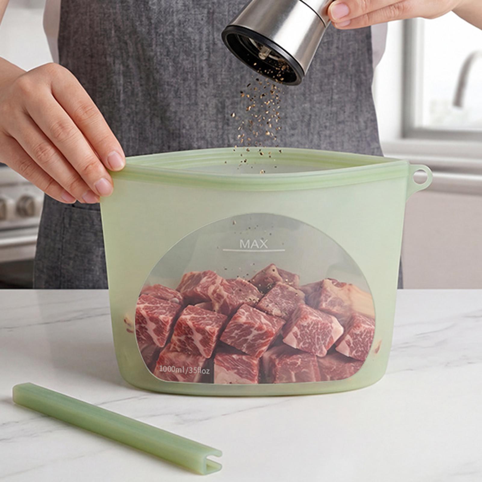 Reusable Food Storage Bags 100 - огляд і ціна Food Storage Ziploc