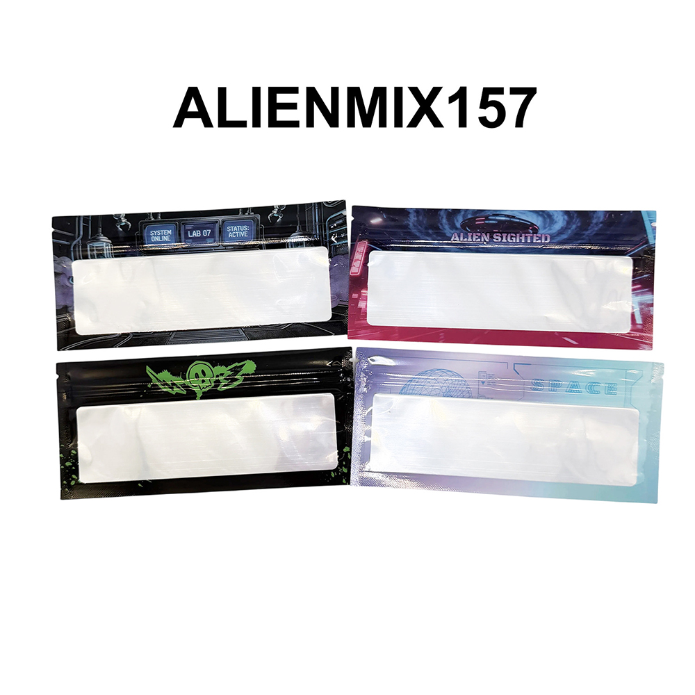 1g Alien Graffiti Mylar Bags W - огляд і ціна Food Storage Mylar Bags