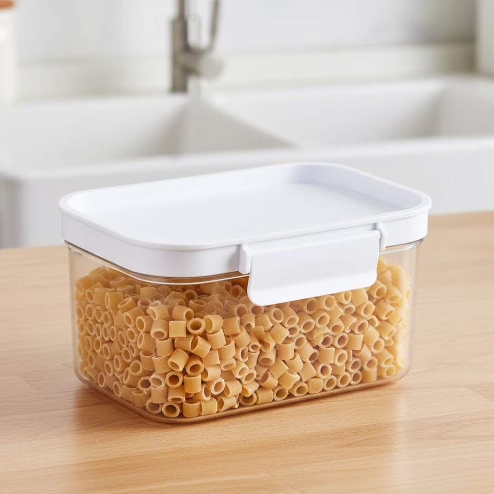 Small Rectangular Plastic Pant - огляд і ціна Food Storage In Pantry