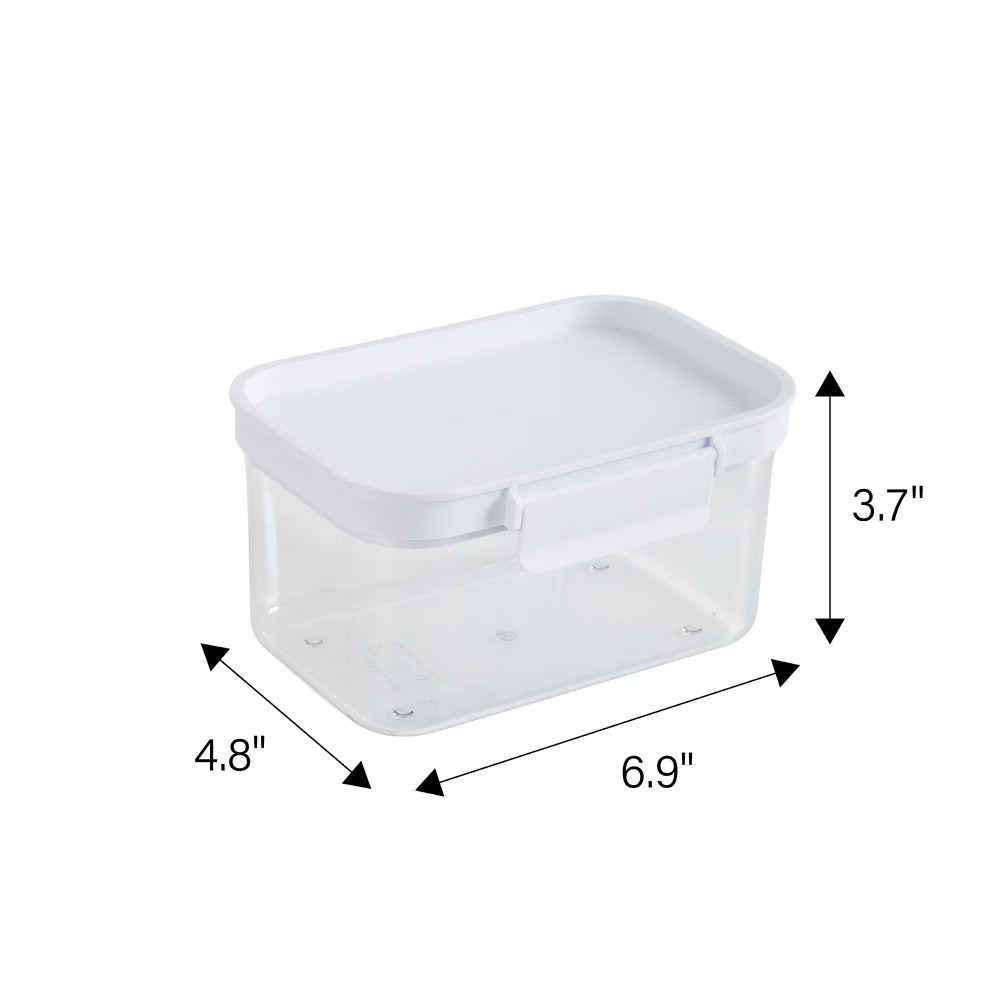 Small Rectangular Plastic Pant - огляд і ціна Food Storage In Pantry