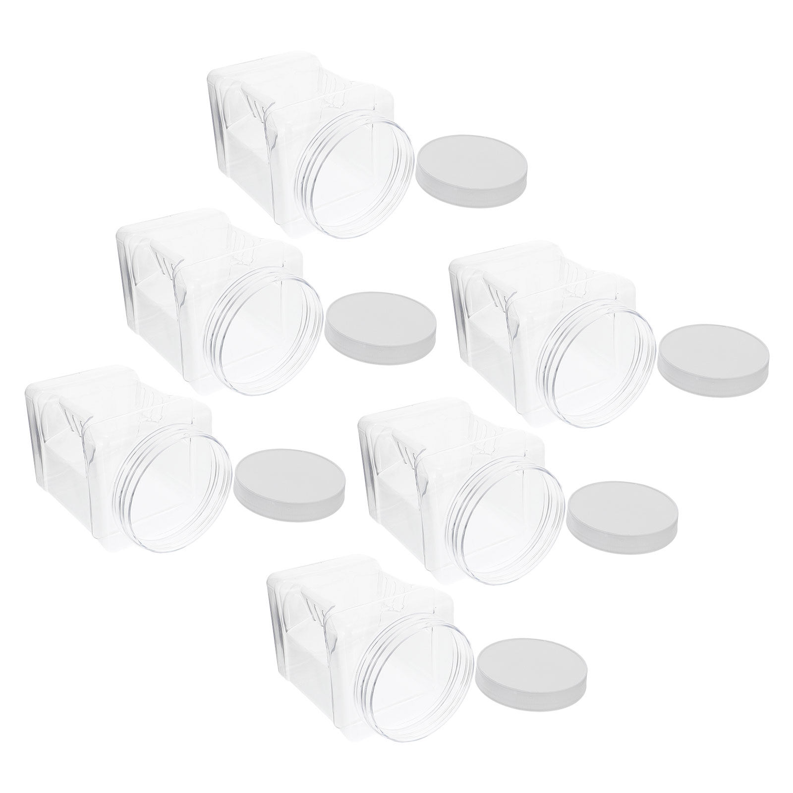 6Pcs Transparent Storage Jars  - огляд і ціна Food Storage Jars Airtight