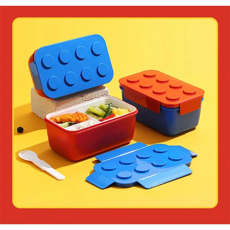Lunch Box DIY Building Block P - огляд і ціна Food Storage Building