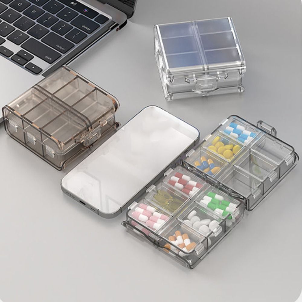 12 Grids Pill Dispenser Box Do - огляд і ціна Xxl Food Storage Container