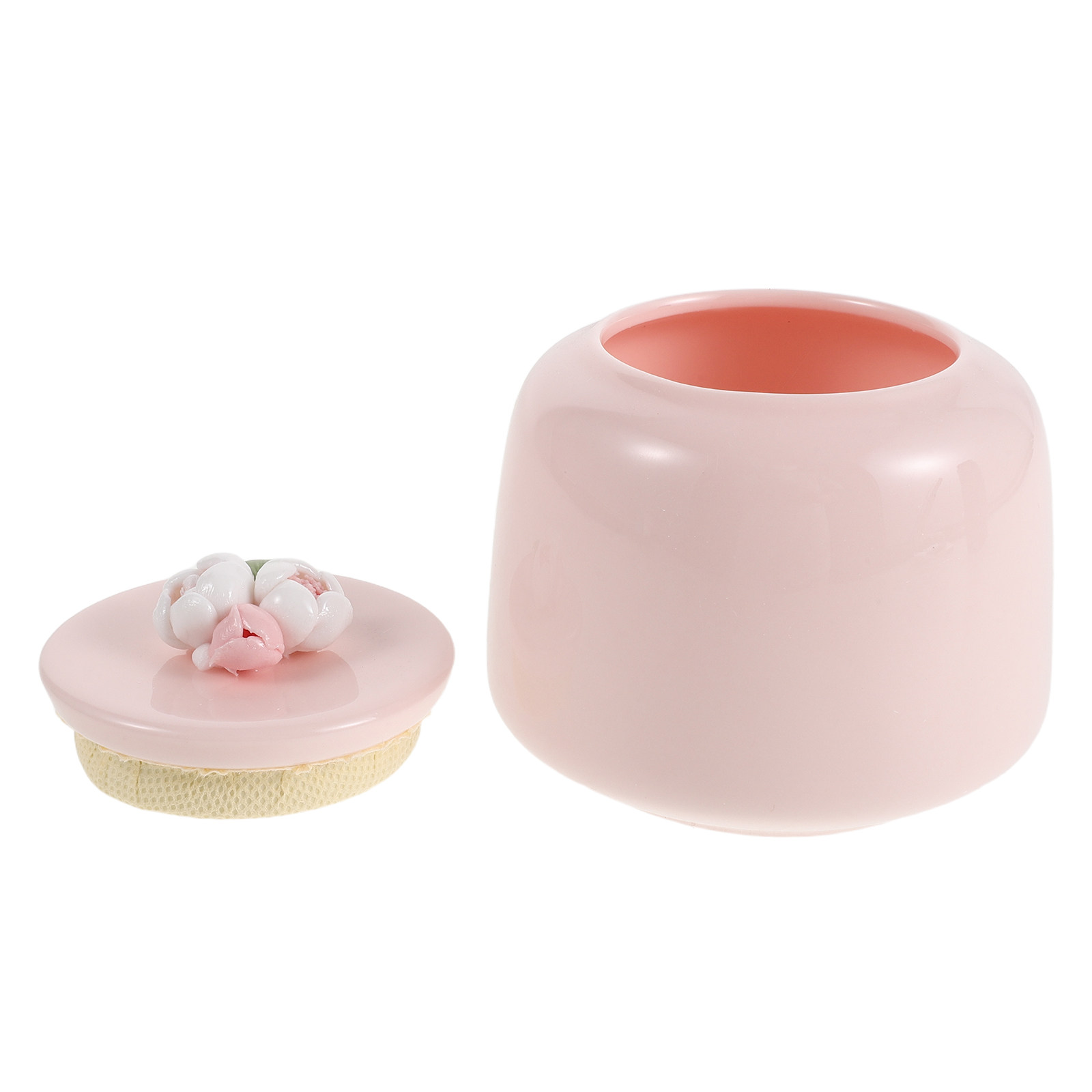 Ceramic Tea Jar Pink Porcelain - огляд і ціна Food Storage Jars Airtight