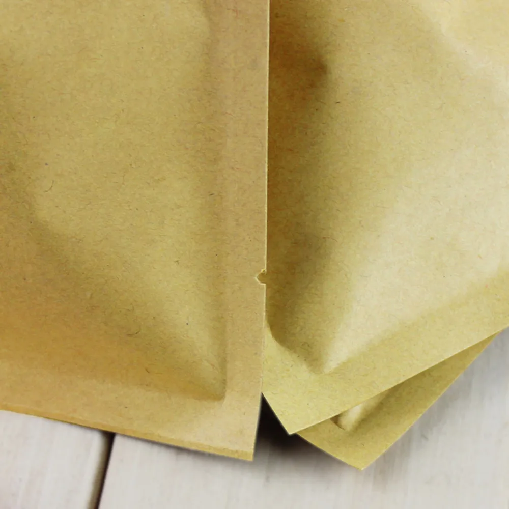 8*12cm Open Top Brown Kraft Pa - огляд і ціна Food Storage Mylar Bags