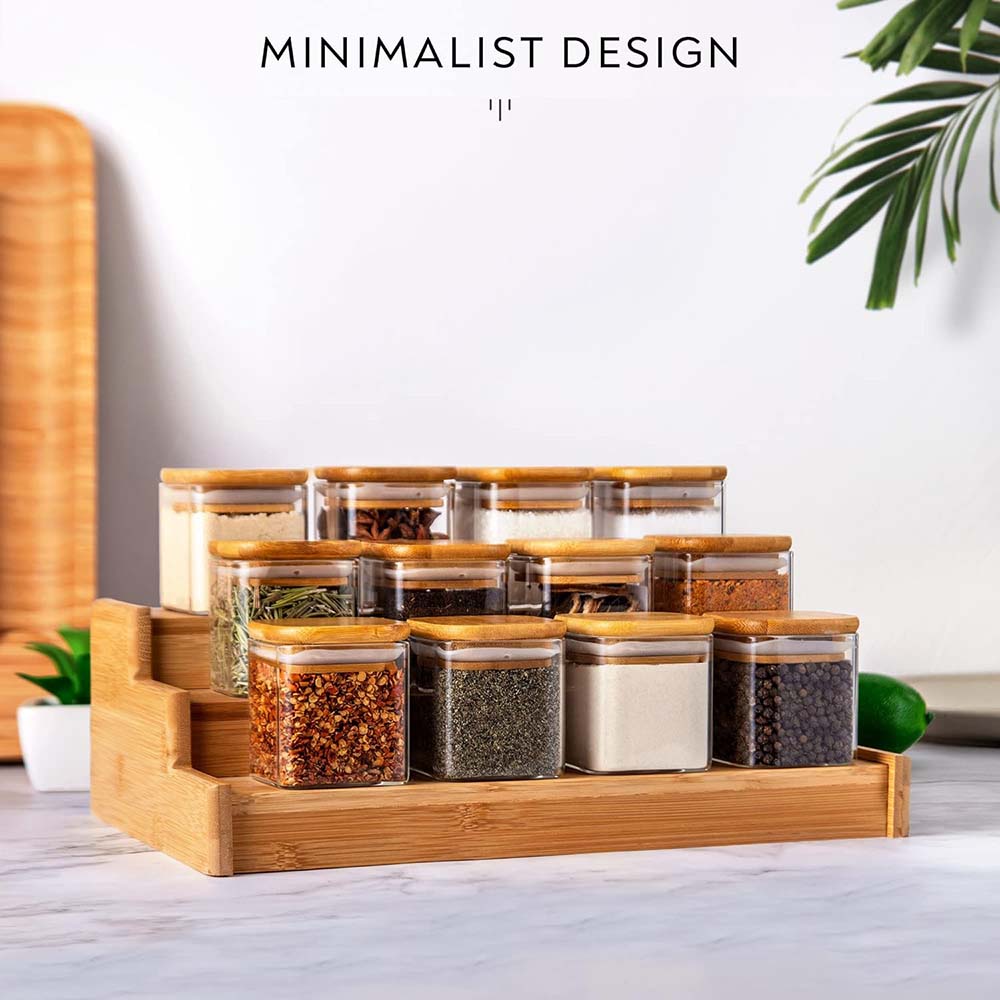 5oz Glass Jars Set with Spice  - огляд і ціна Food Storage Set Glass
