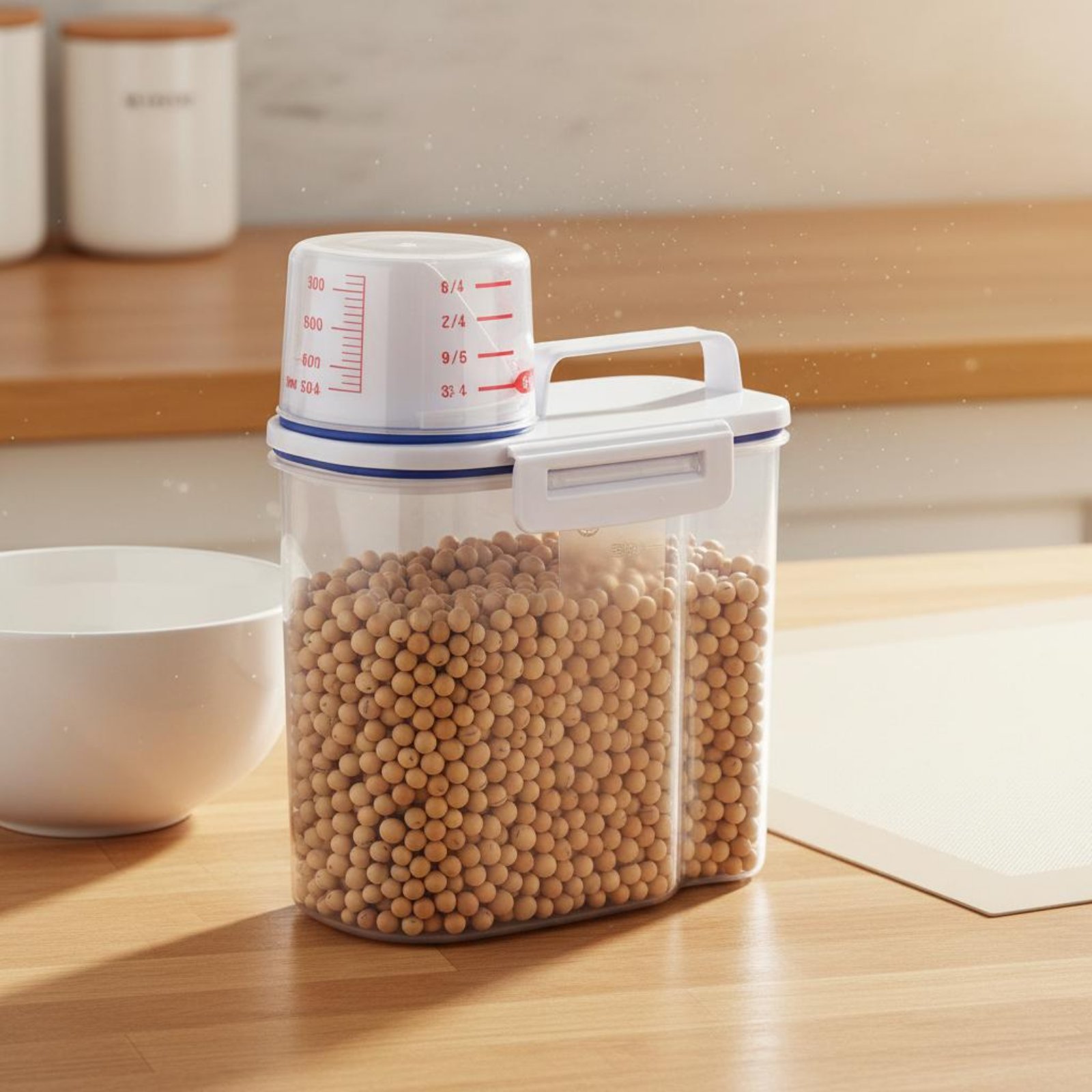Rice Storage Container Safe Ri - огляд і ціна Food Storage In Pantry
