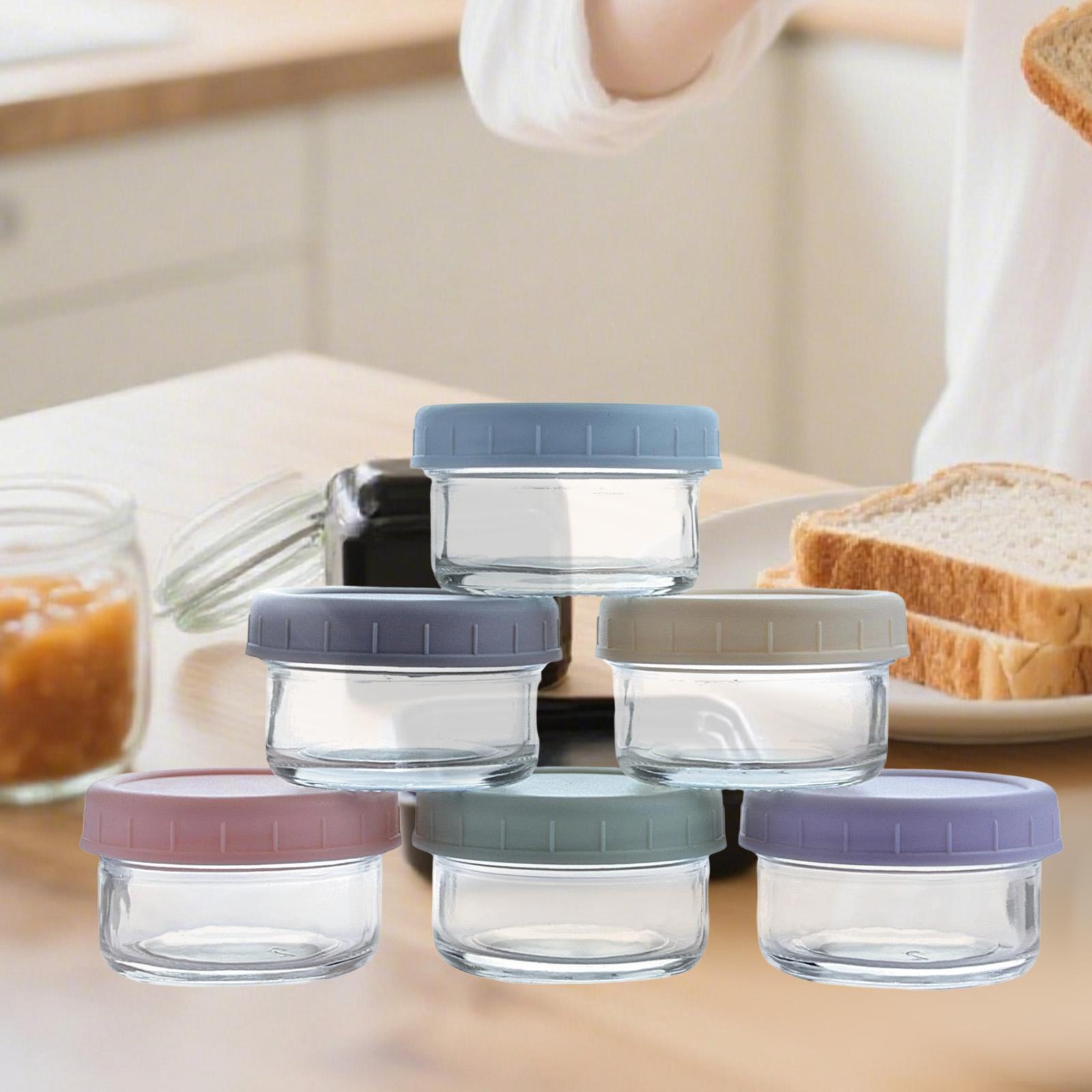 Mini Glass Jars with Leakproof - огляд і ціна Food Storage Set Glass
