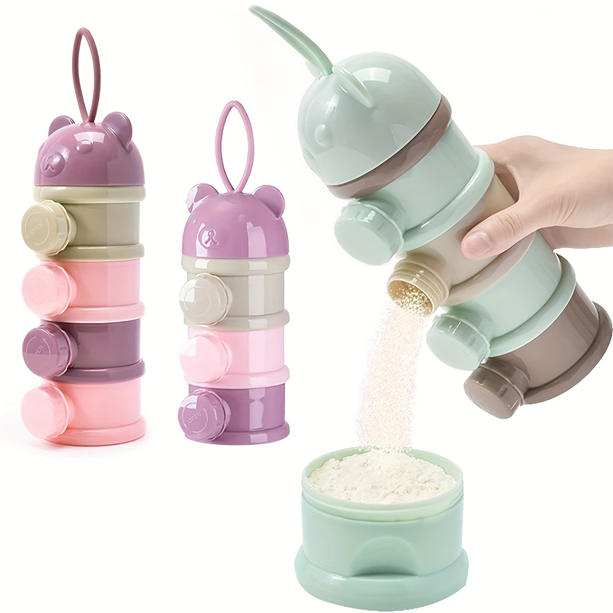 Large Capacity Baby Milk Powde - огляд і ціна Xxl Food Storage Container