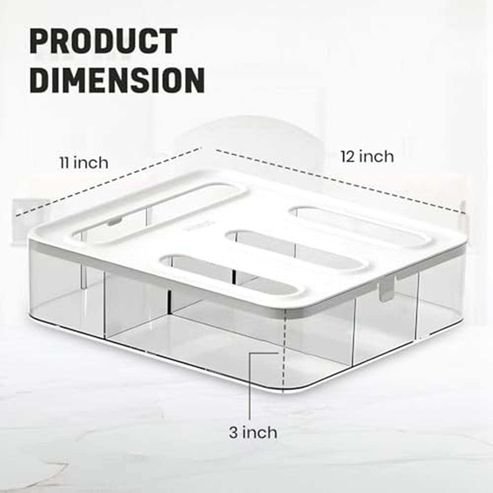 1Pc 4-in-1 Plastic Food Bag Or - огляд і ціна Food Storage 4 Quart