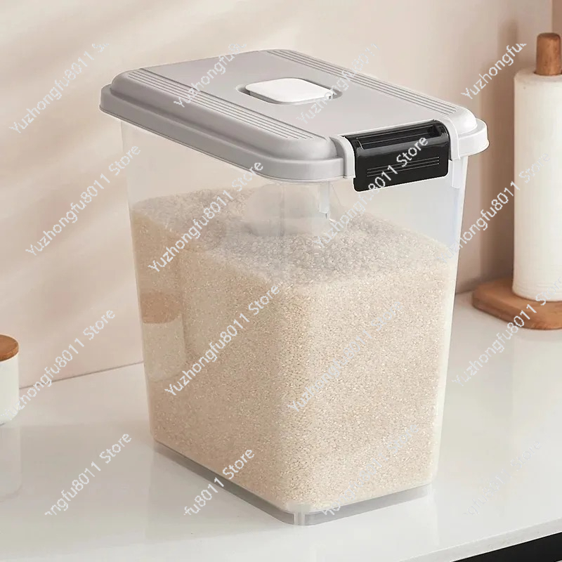 Household Sealed Rice Bucket F - огляд і ціна Food Storage In Pantry
