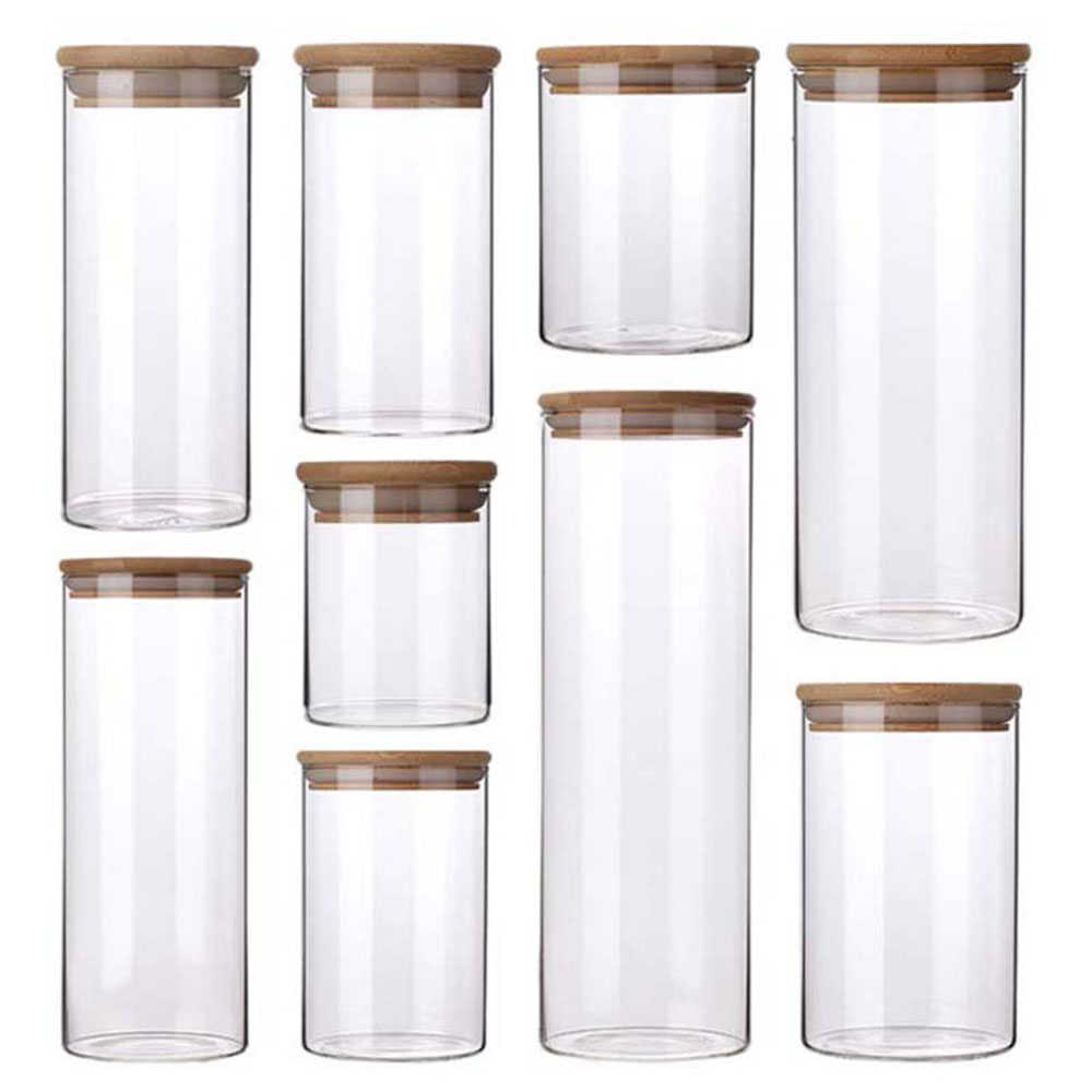 4/8pcs 250ml 500ml 1000ml Glas - огляд і ціна Food Storage Glass Box