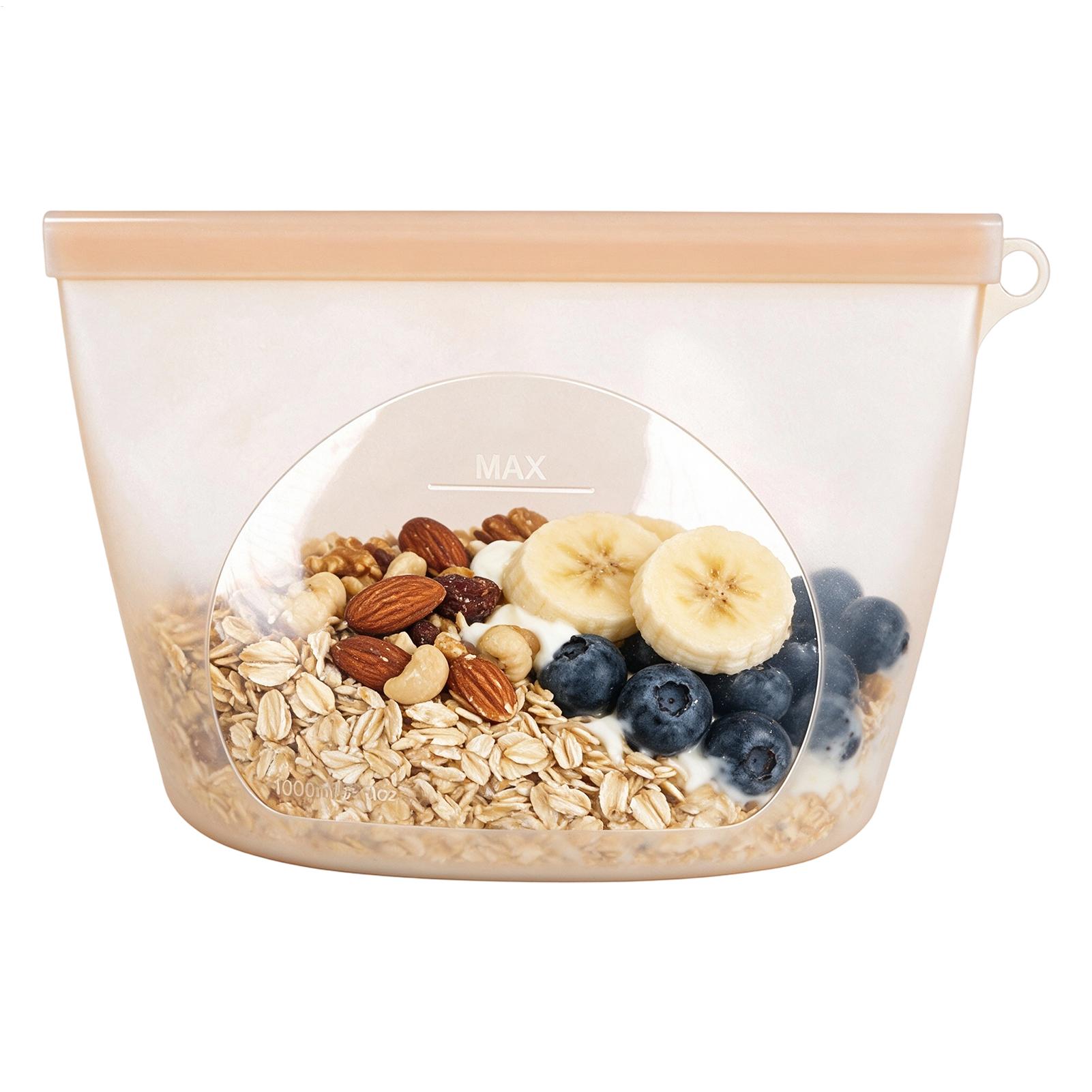 Silicone Bags For Food Storage - огляд і ціна Food Storage Ziploc