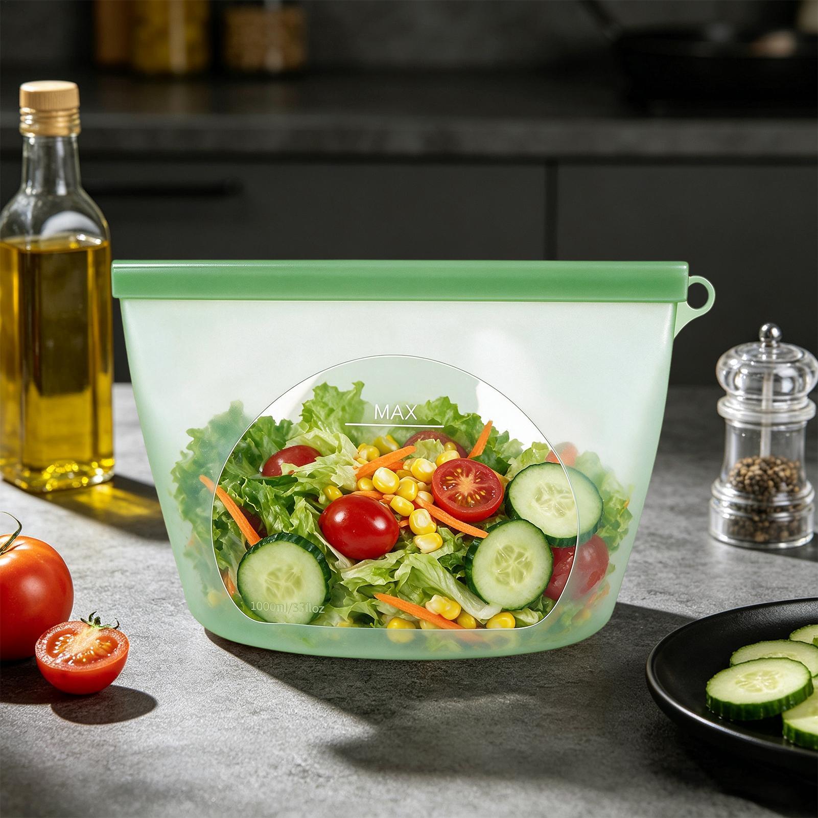 Silicone Bags For Food Storage - огляд і ціна Food Storage Ziploc