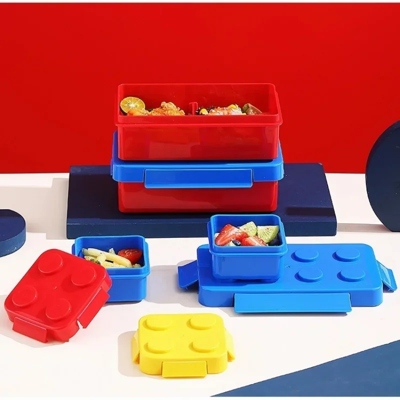 Kids DIY Building Blocks Lunch - огляд і ціна Food Storage Building