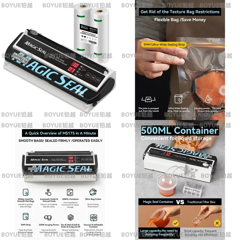 Automatic Vacuum Sealer for Fo - огляд і ціна Food Storage Mylar Bags