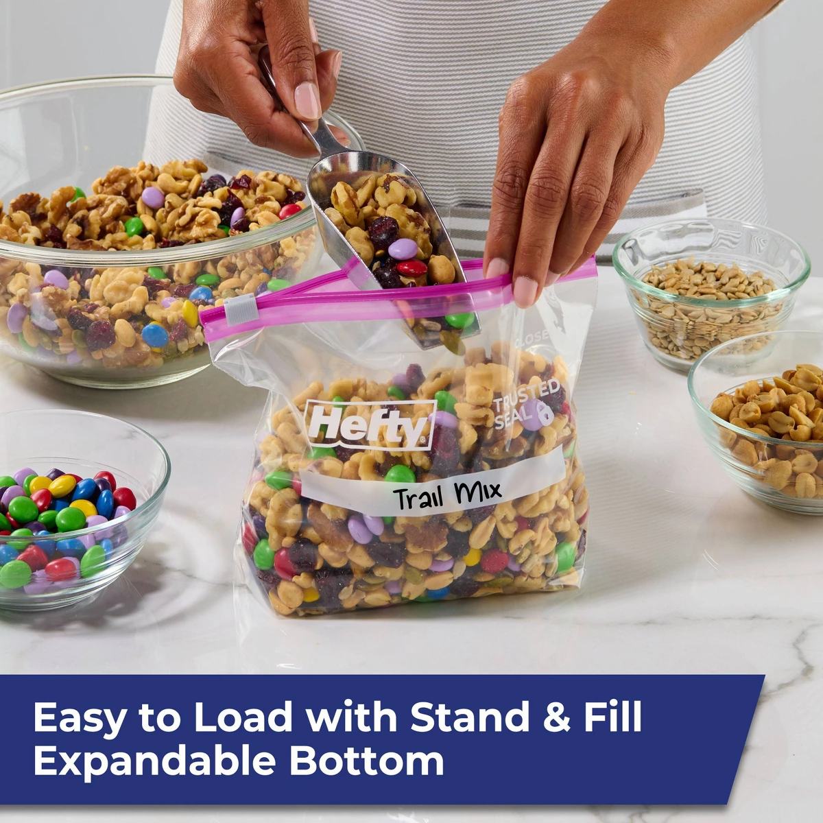 Quart Food Storage Slider Bag  - огляд і ціна Food Storage 4 Quart