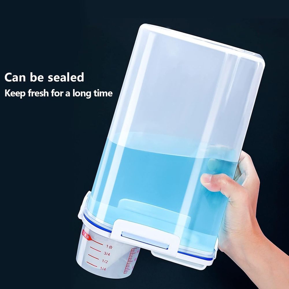 5.5 Lbs Rice Airtight Dry Food - огляд і ціна Food Storage Dispenser