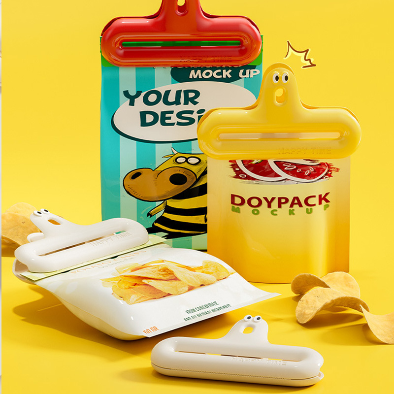 1/4 cartoon sealing clip moist - огляд і ціна Food Storage Bag Organizer
