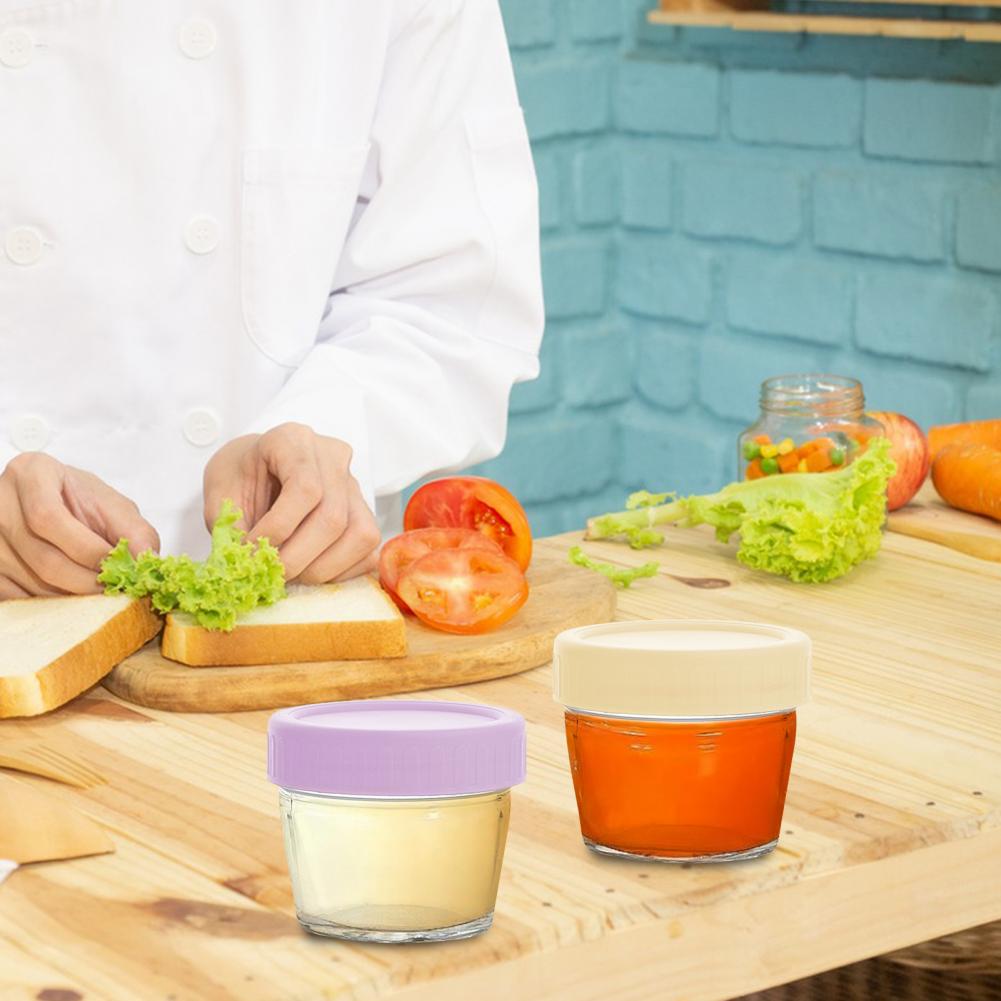 Food Storage Jars Glass Food C - огляд і ціна Food Storage Jars With Lids