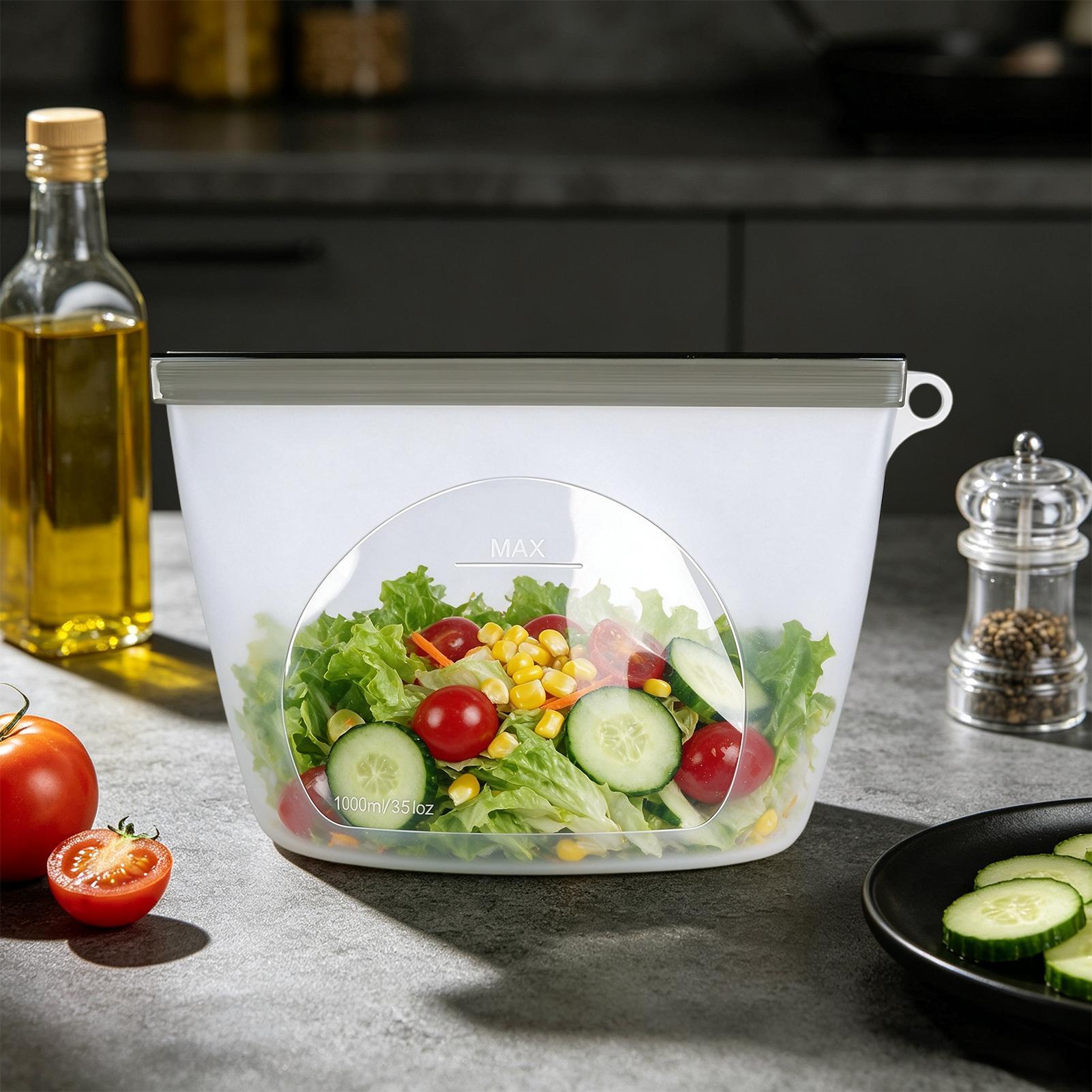 Reusable Food Storage Bags Lea - огляд і ціна Food Storage Ziploc