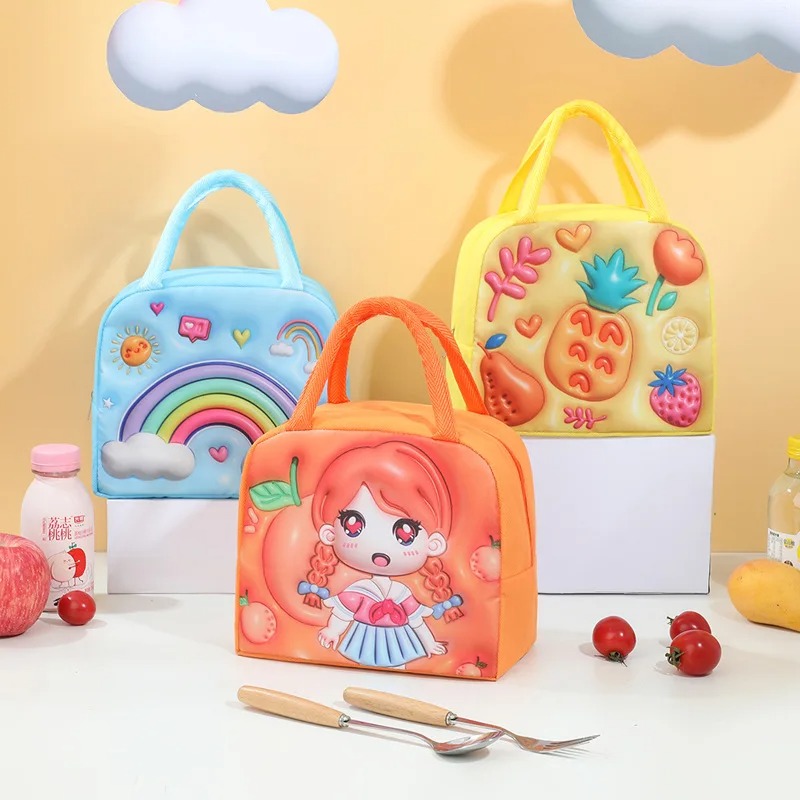 Children's Lunch Box Bag 3D Ca - огляд і ціна Food Storage Bag Organizer