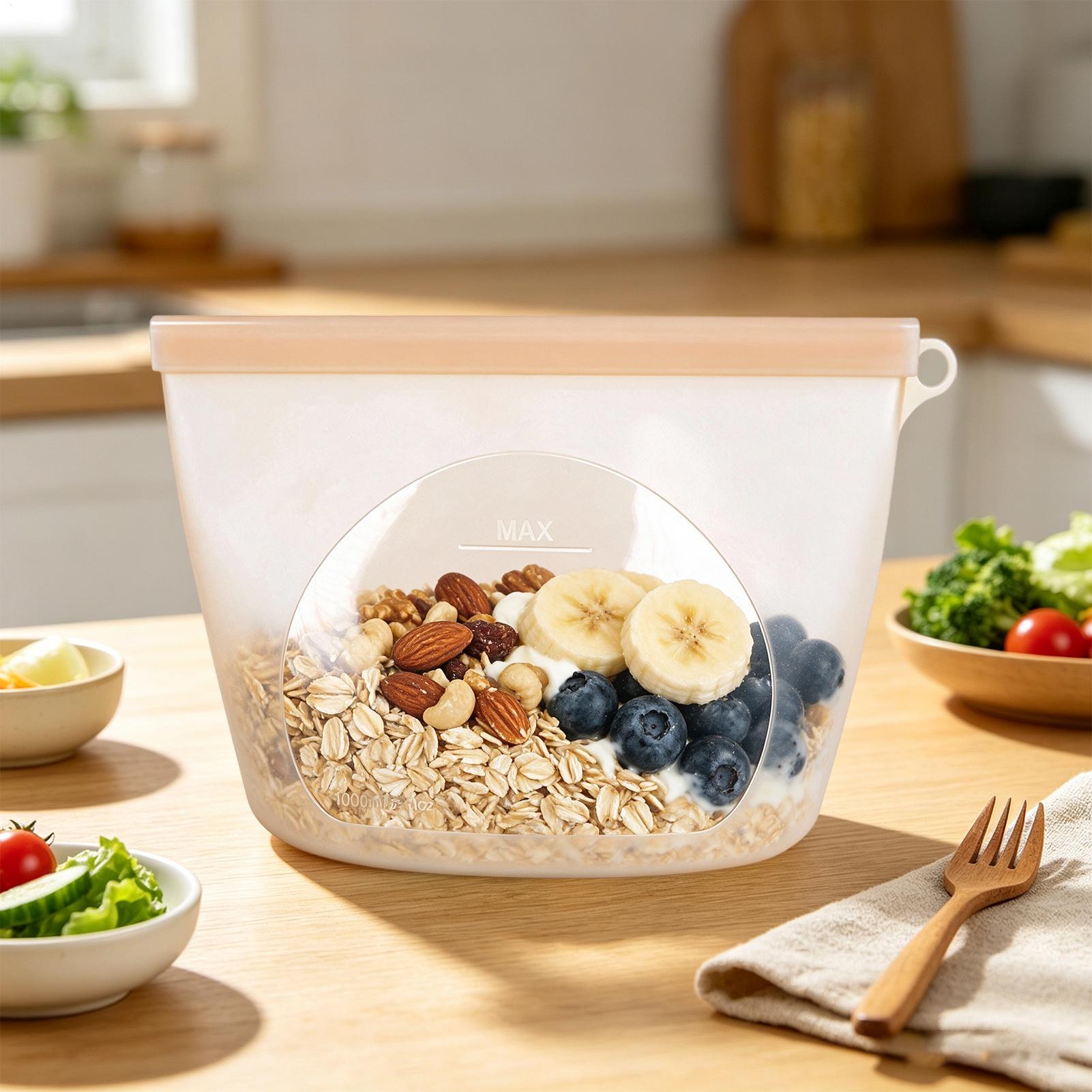 Reusable Food Storage Bags 100 - огляд і ціна Food Storage Ziploc