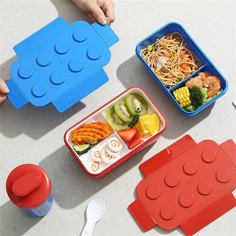 Lunch Box DIY Building Block P - огляд і ціна Food Storage Building