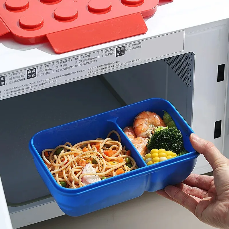 Lunch Box DIY Building Block P - огляд і ціна Food Storage Building