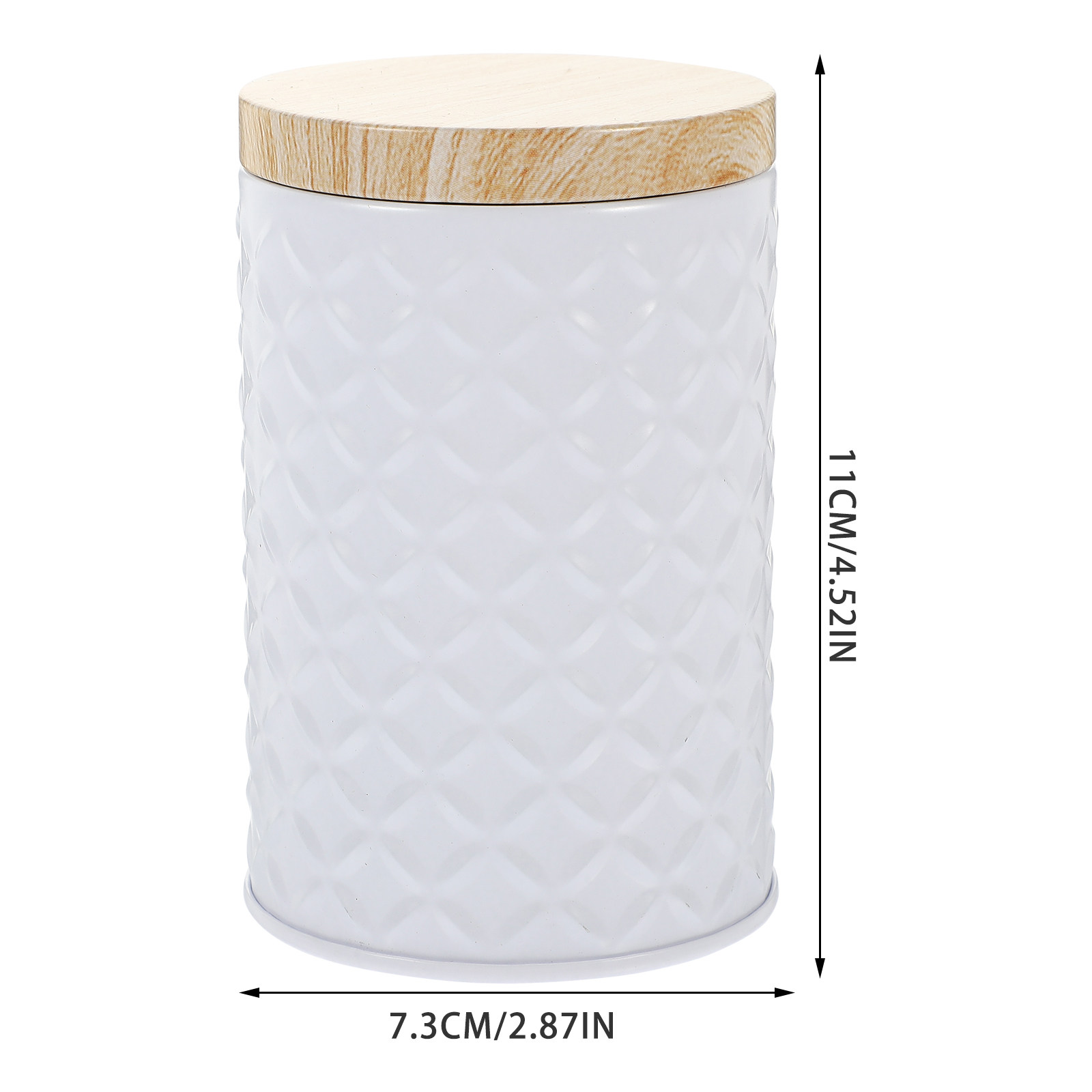 2Pcs Food Grade Tinplate Stora - огляд і ціна Food Storage Jars Airtight