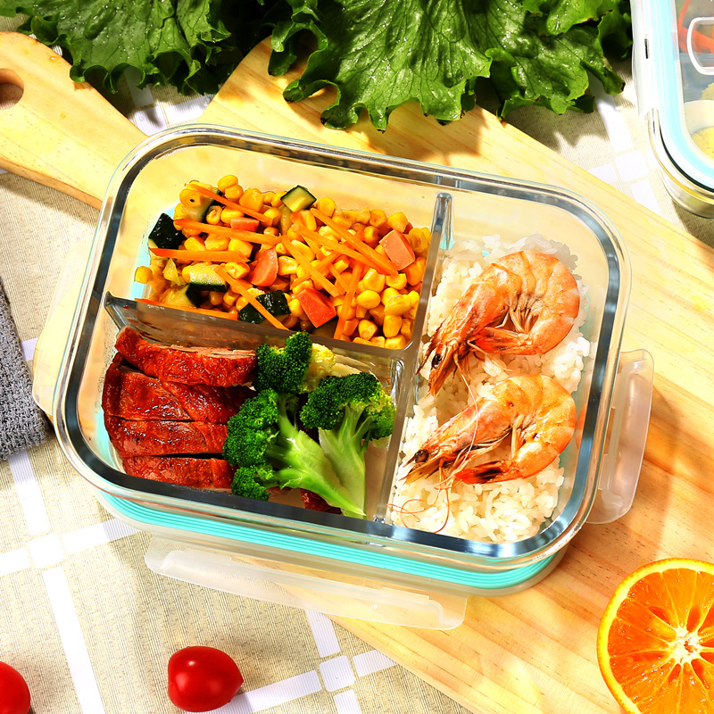 Glass Fresh-Keeping Box high B - огляд і ціна Food Storage Glass Box