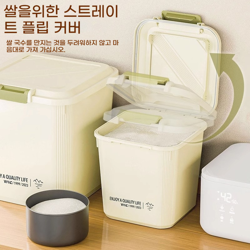 5/10/15/25 KG Rice Container R - огляд і ціна Food Storage Dispenser