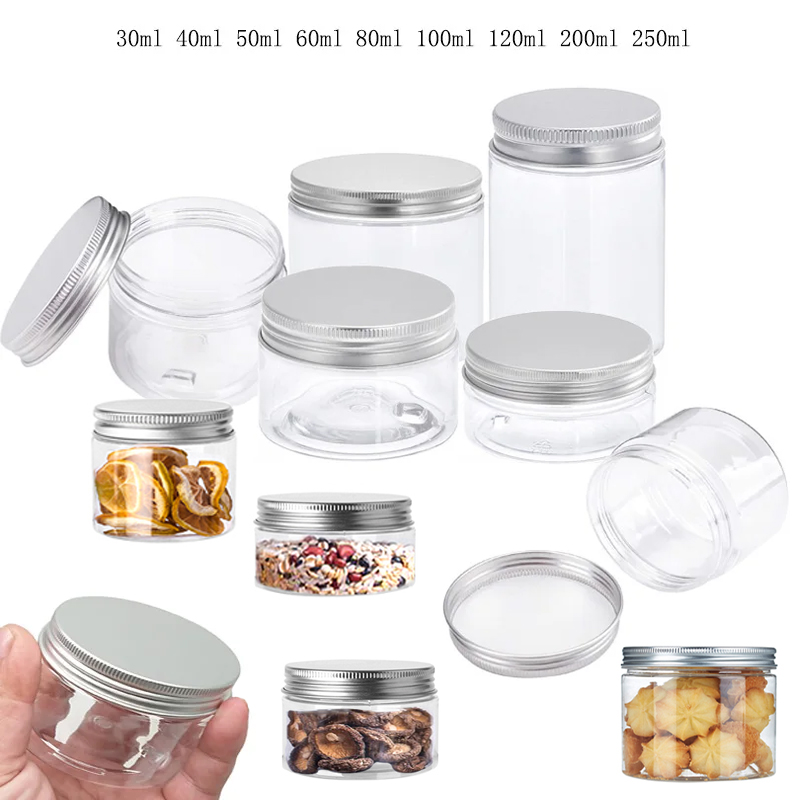 1-10Pcs 20/25/30/40/45-250ml S - огляд і ціна Food Storage Jars With Lids