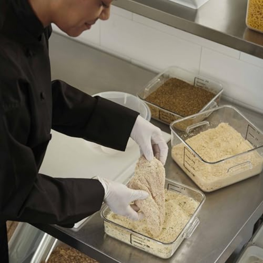 Space Saving Square Food Stora - огляд і ціна Food Storage 4 Quart