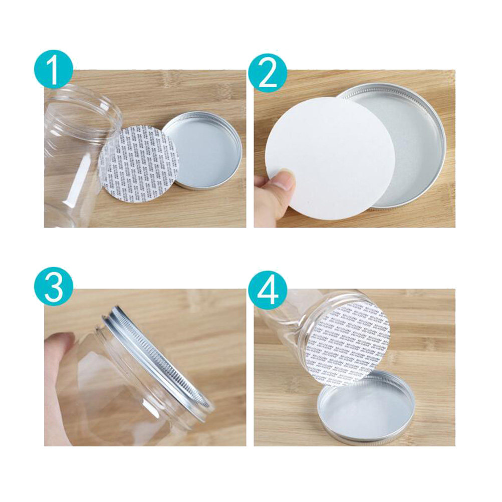 10Pcs Clear High-Grade Plastic - огляд і ціна Food Storage Jars With Lids