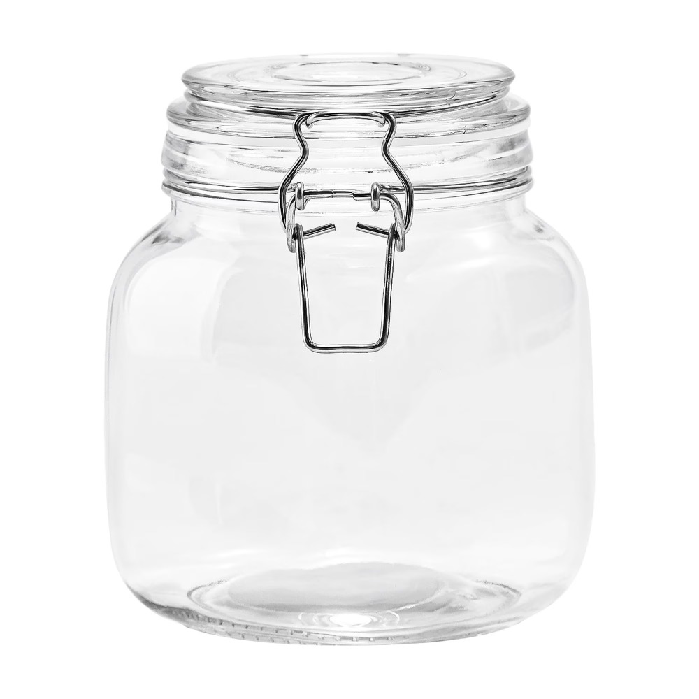 Mainstays 38 oz Glass Food Sto - огляд і ціна Food Storage Jars Airtight