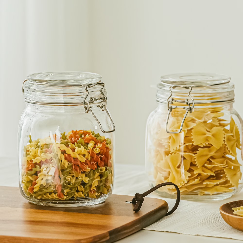 Mainstays 38 oz Glass Food Sto - огляд і ціна Food Storage Jars Airtight