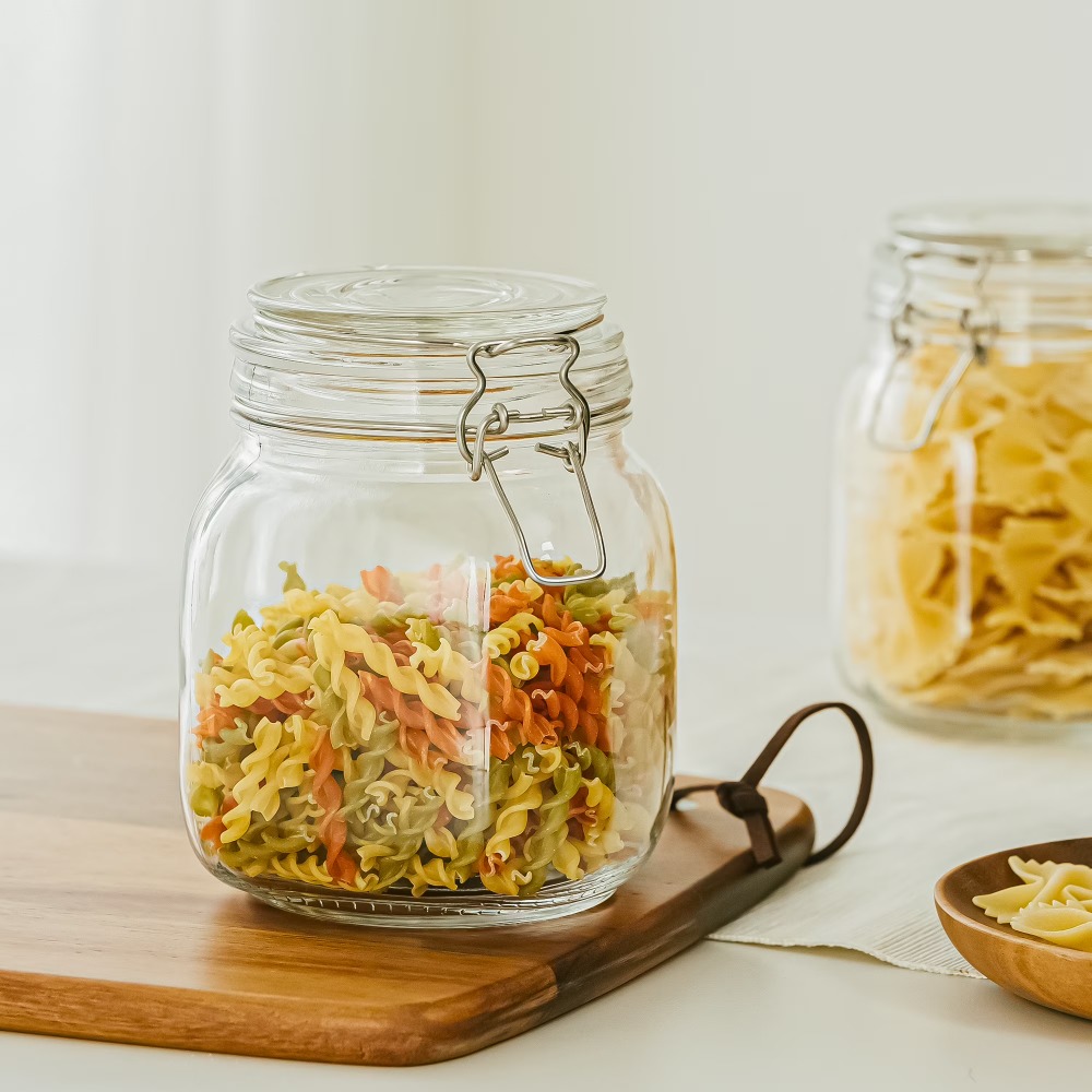 Mainstays 38 oz Glass Food Sto - огляд і ціна Food Storage Jars Airtight